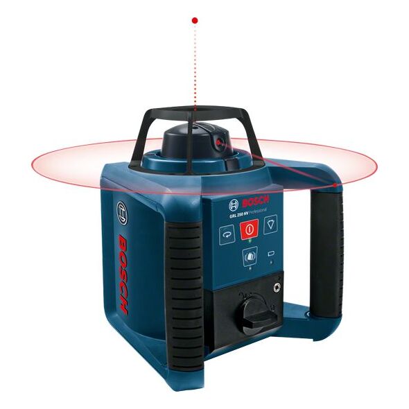 Bosch Niwelator laserowy GRL 250 HV czerwony 120 m