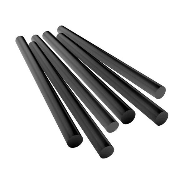 Wkłady klejowe Dedra 11 mm x 200 mm czarne 6 szt. DED7568