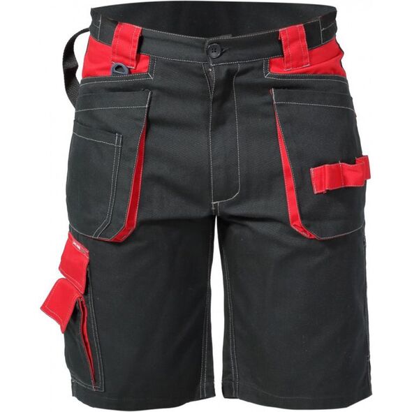 Lahti Pro Spodenki ochronne krótkie bawełniane rozmiar XXXL czarny (L4070406)
