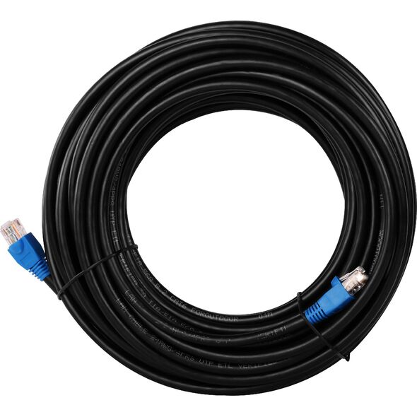 Goobay Kabel krosowy outdoor patchcord U / UTP kat. 6 CCA czarny 75m (94397)