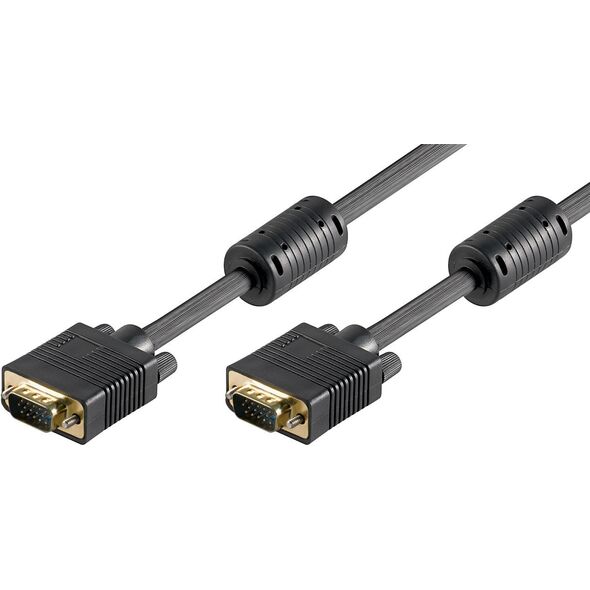 Kabel Goobay D-Sub (VGA) - D-Sub (VGA) 2m czarny (50135)