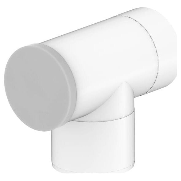 SpiroFlex 60X100 TRÓJNIK Z/DEK.90°SX-TDNV60/100TDB - SX-TDNV60/100TDB