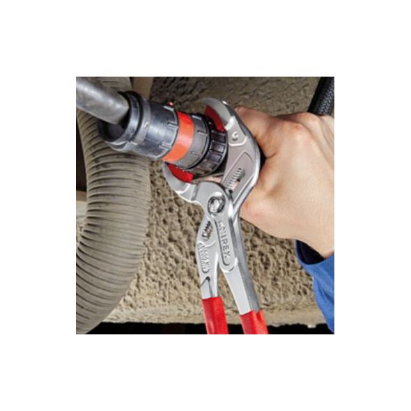 Knipex Szczypce do syfonów sanitarnych i złączy szczęki z tworzywa sztucznego 10 - 75mm (81 13 250)