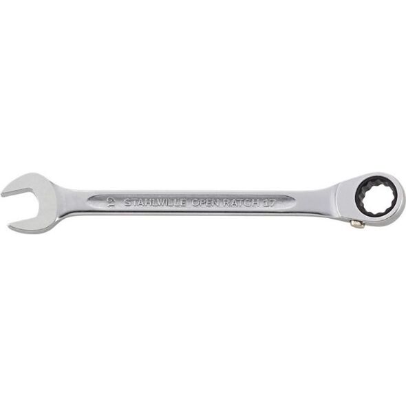 Stahlwille Klucz płasko-oczkowy z grzechotką 17mm (41171717)