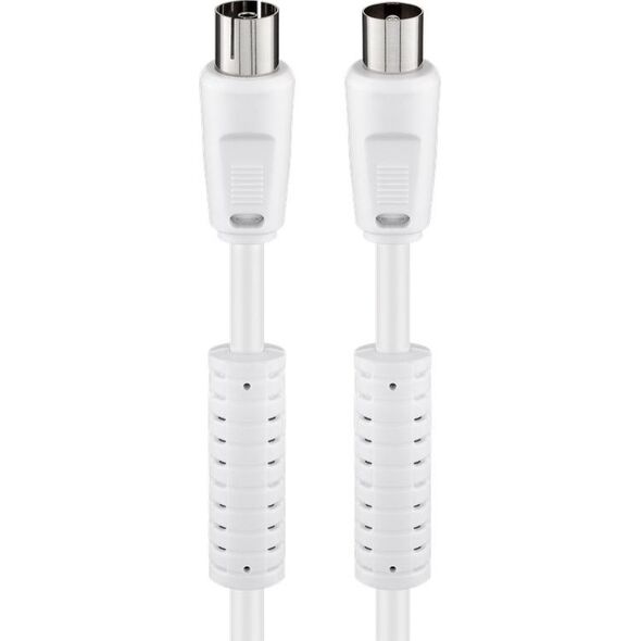 Kabel Goobay Antenowy 7.5m biały (50726)