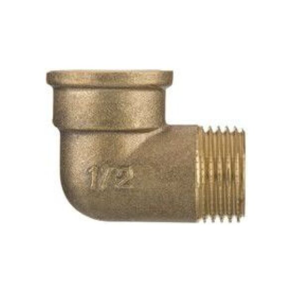 Invena Kolanko mosiężne nakrętno-wkrętne 3/4" (H/ZM-01-020)