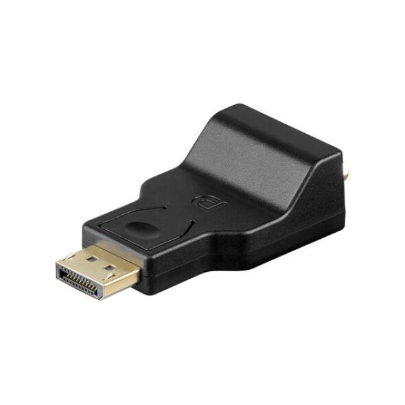 Adapter AV Goobay DisplayPort - D-Sub (VGA) czarny (63489)