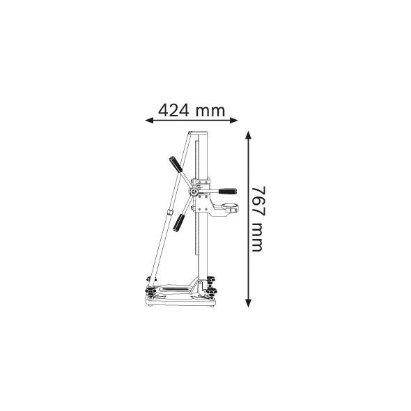 Bosch Stojak wiertarski GCR 180 Professional (0601190100)