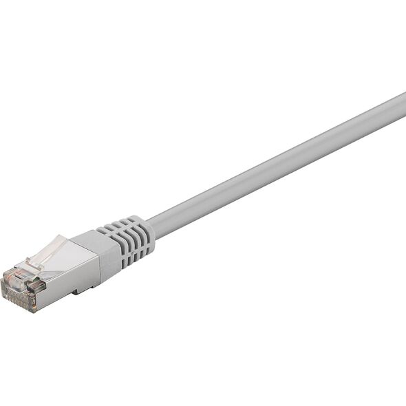 Goobay Kabel krosowy patchcord F/UTP kat. 5e szary 3m (73079)