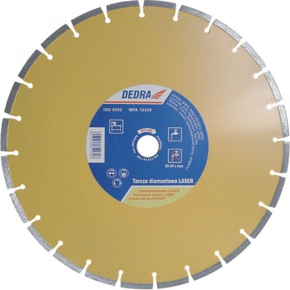 Dedra Tarcza do cięcia betonu 500 x 25,4mm (H1161-50)
