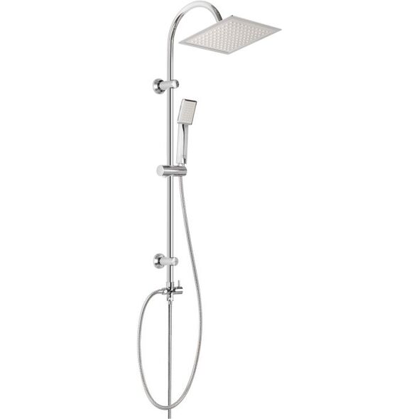 Zestaw prysznicowy Invena Florina z deszczownicą chrom (AU-30-001)
