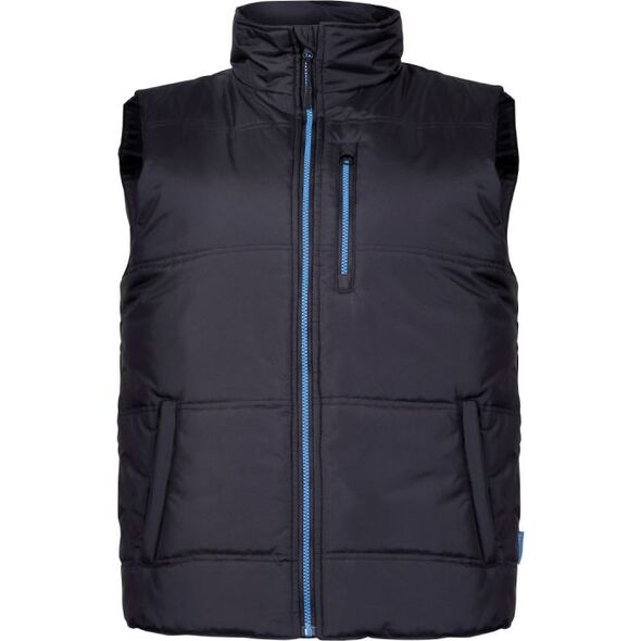 Lahti Pro Bezrękawnik ocieplany czarno-niebieski rozmiar XL (L4130804)