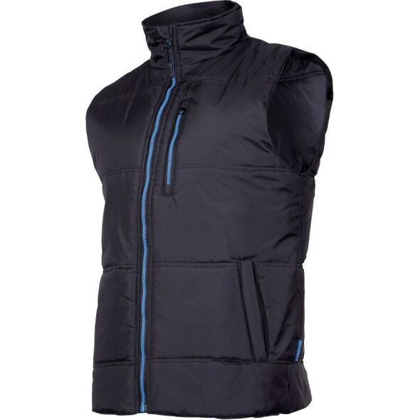 Lahti Pro Bezrękawnik ocieplany czarno-niebieski rozmiar XXL (L4130805)