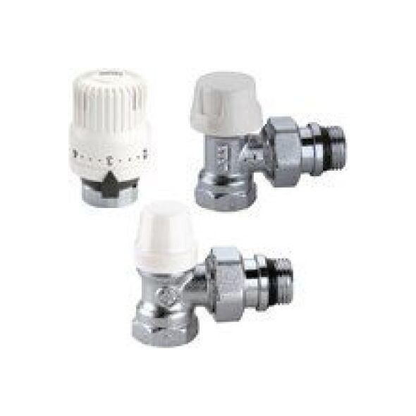 Caleffi Zestaw termostatyczny kątowy 1/2" (KIT4220402)