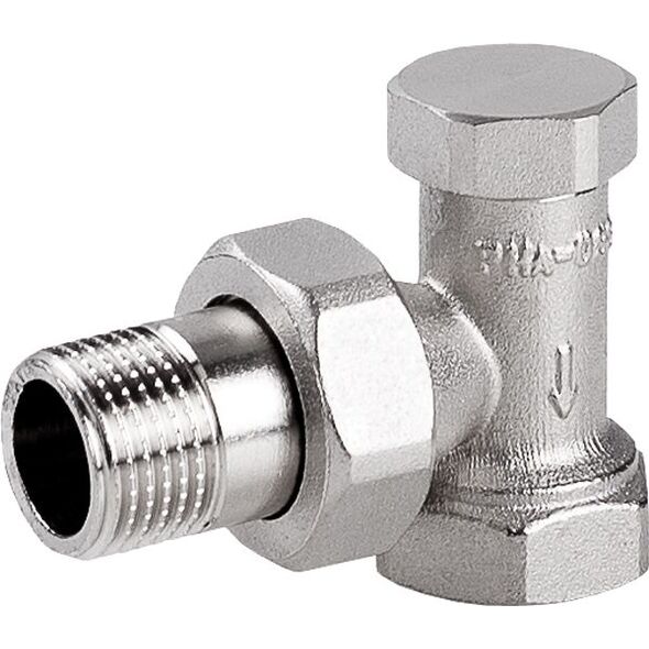 Perfexim Zawór grzejnikowy odcinający kątowy 1/2" PHA-033 G1/2 WZ PN10 DN15 (20-033-0101-000)