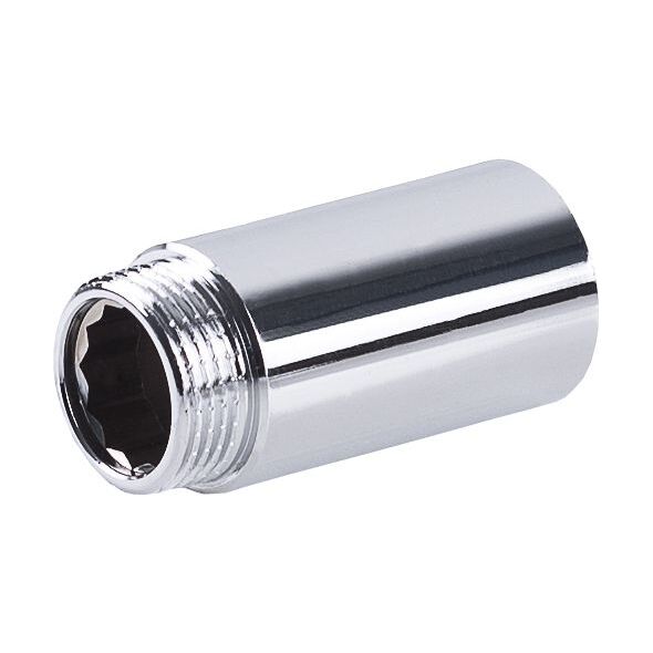 Perfexim Chrom przedłużka mosiądz WZ 3/4" pod baterię naścienną PHA-351 G3/4 WZ PN16 (07-351-0200-000)