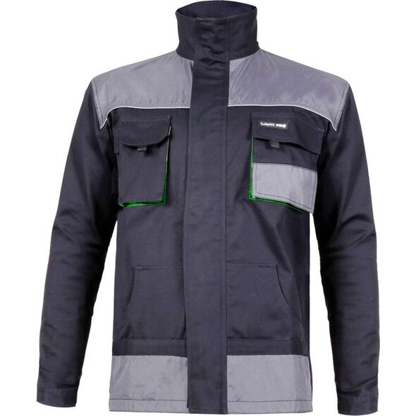 Lahti Pro Bluza robocza bawełniana czarno-zielona rozmiar M (L4040750)