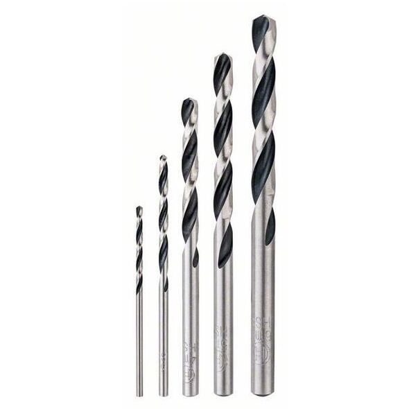 Wiertło Bosch do metalu HSS walcowe 2 4 5 3 6mm zestaw (2608577345)