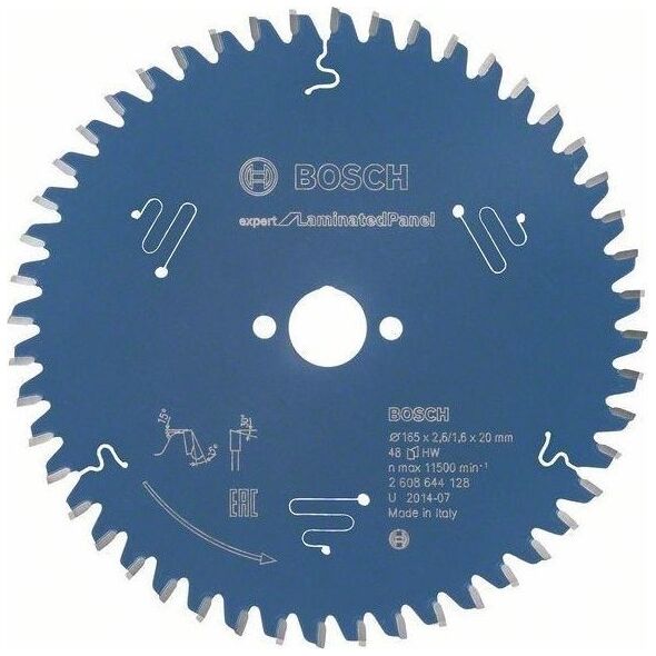Bosch Tarcza pilarska Expert for Laminated Panel 165 x 20 x 2,6 mm, 48Z - 2608644128