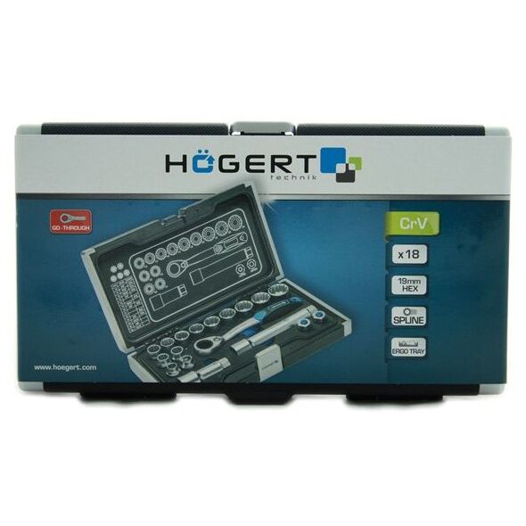 Zestaw narzędzi Högert Technik 18 el. (HT1R478)