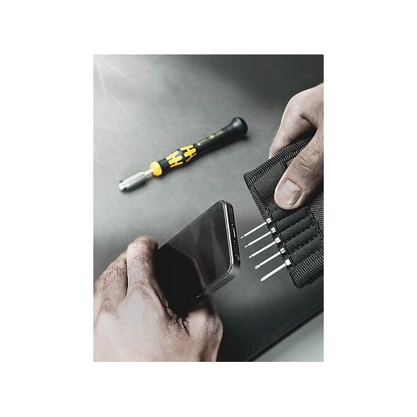 Wera Zestaw Kraftform Kompakt Micro 11 ESD 1 11 elementów + rękojeść (05073670001)