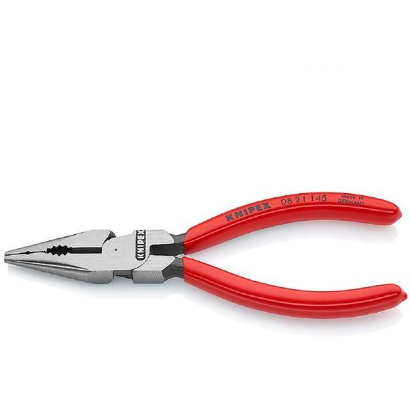 Knipex Szczypce uniwersalne z ostro zakończonymi szczękami 145 mm - 0821145