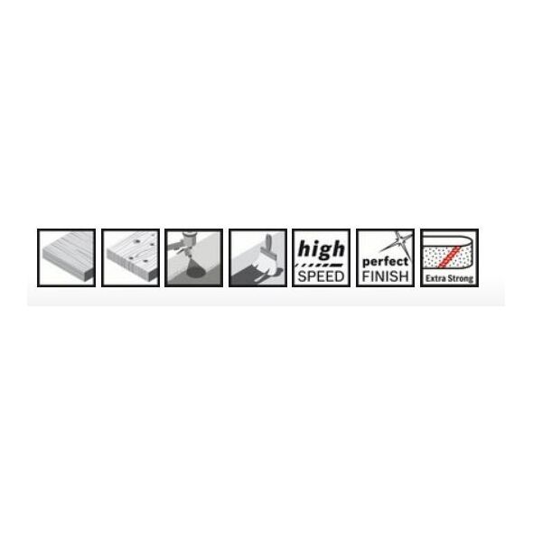 Bosch Taśma szlifierska 65 x 410mm P60/80/100 3 szt. (2608606023)