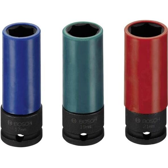 Bosch 3-częściowy zestaw wkładek do kluczy nasadowych (2608551102)