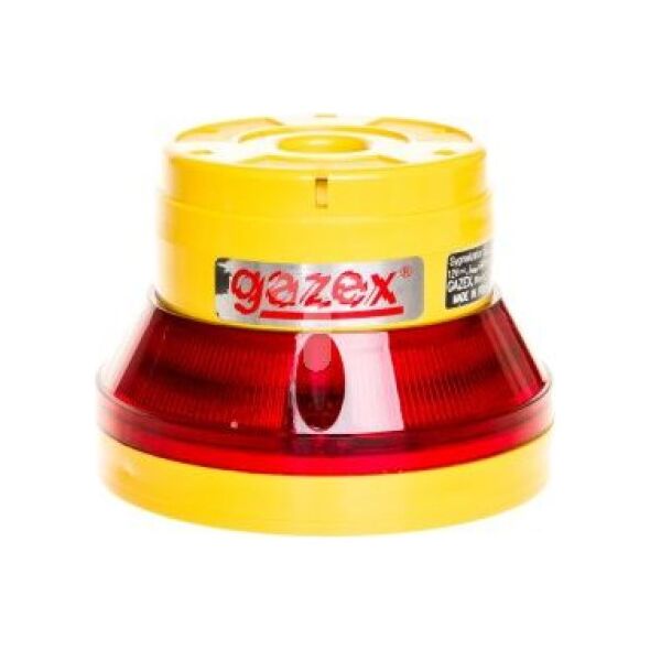 Gazex Sygnalizator optyczno-akustyczny 12V DC pulsacyjny LED czerwony 105/70dB IP54 (SL-32)