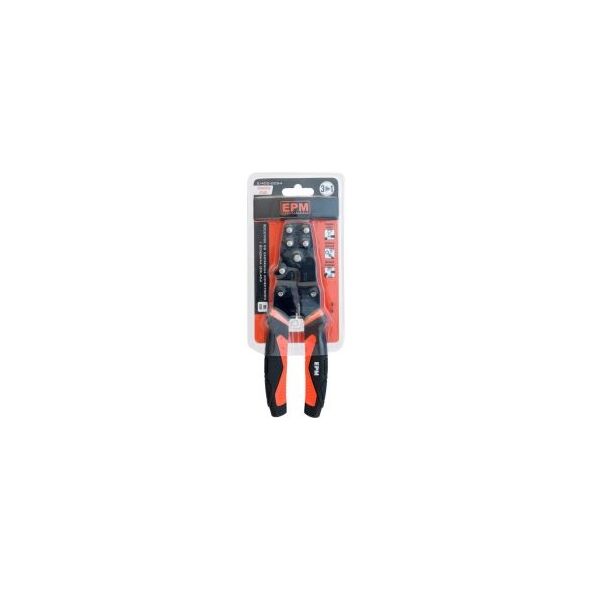 EPM Szczypce do zaciskania konektorów 3w1 190mm Industrial Grade - E-400-0054