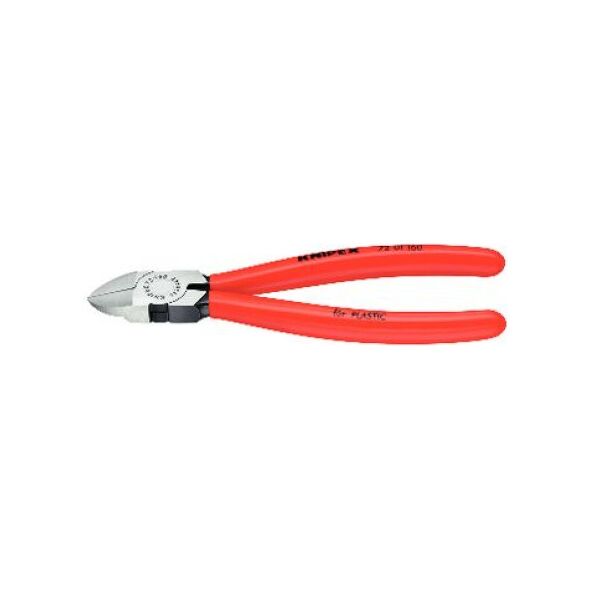 Knipex Szczypce tnące boczne do tworzywa sztucznego 160mm - KN 72 01 160