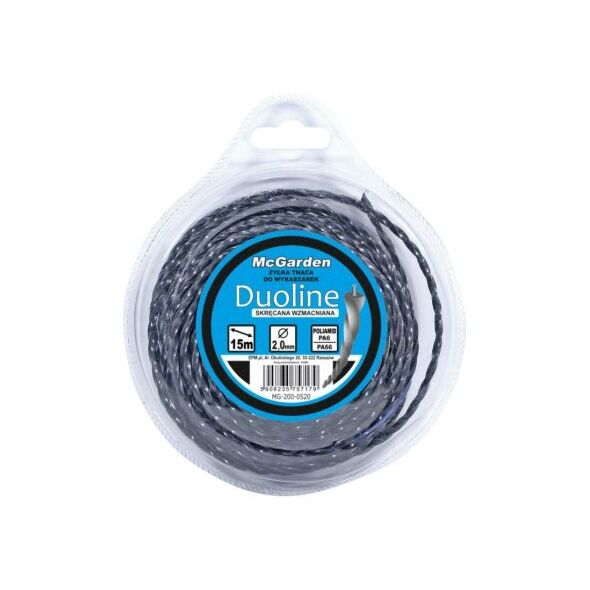 McGarden Żyłka do wykaszarki skręcana wzmacniana DUOLINE 3.0mm 15 (MG-200-0530)