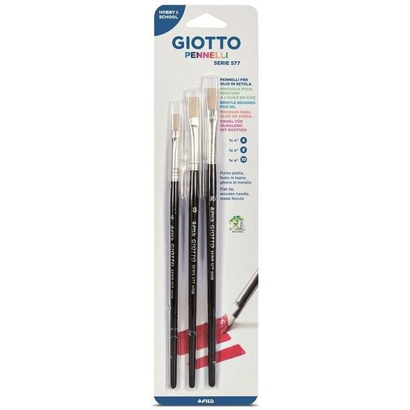 Giotto Pędzle 577 komplet 3 sztuki - 274000