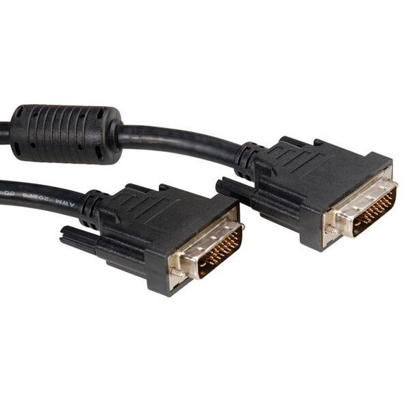 Kabel Roline 1m czarny (11.04.5521)