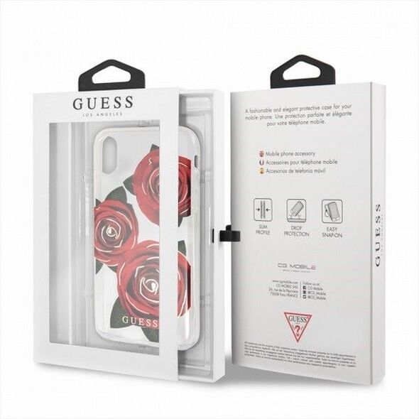 Guess GUHCPXROSTR hardcase iPhone X (GUE00175)