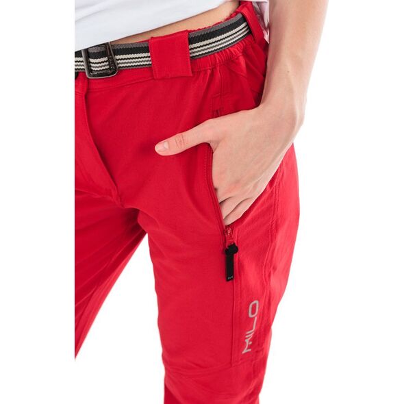 Milo Spodnie damskie Vino Lady tomato red/grey r. M