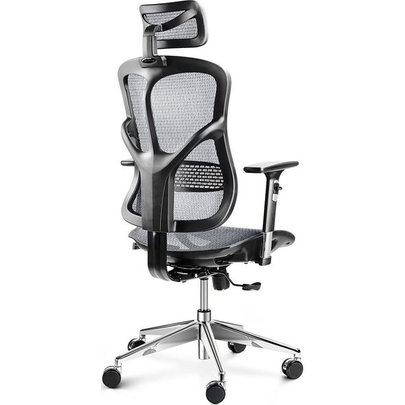 Krzesło biurowe Diablo Chairs V-Basic Czarne Szare