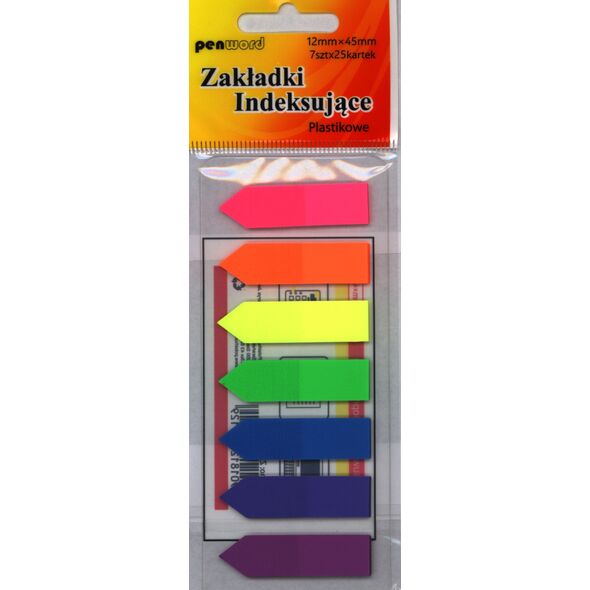 Polsirhurt Zakładki indeksujące ZI-13 plastikowe 12x45mm p20 - 5901812789129