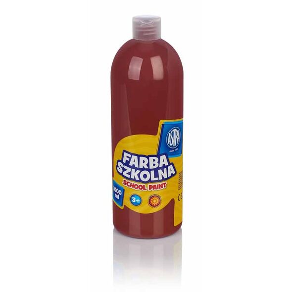 Astra Farba szkolna 1000 ml brązowa (301217056)