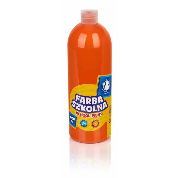 Astra Farba szkolna 1000 ml pomarańczowa (301217060)