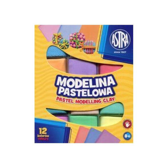 Astra Modelina 12 Kolorów Pastelowa (304118007)