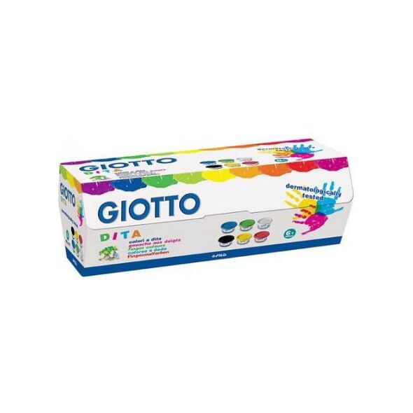 Giotto Farba Do Malowania Palcami Giotto Finger Paint 6x100ml