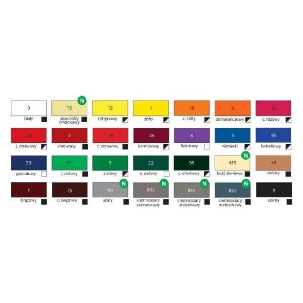 Happy Color Farba akrylowa 75ml czarny (7370 0075-9)