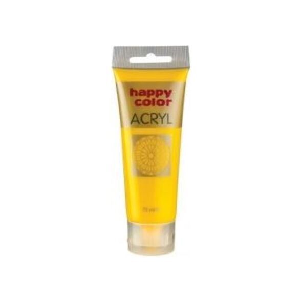 Happy Color Farba akrylowa 75ml żółty (7370 0075-1)