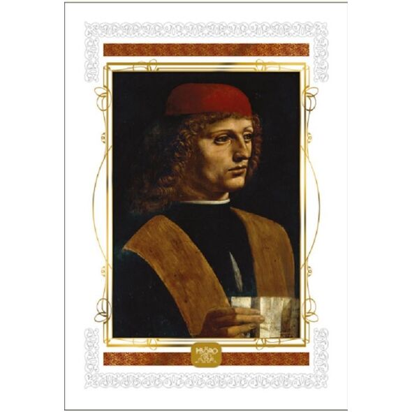 DA VINCI Karnet Leonardo DaVinci 16x23 cm + koperta (B-3J 515 003)