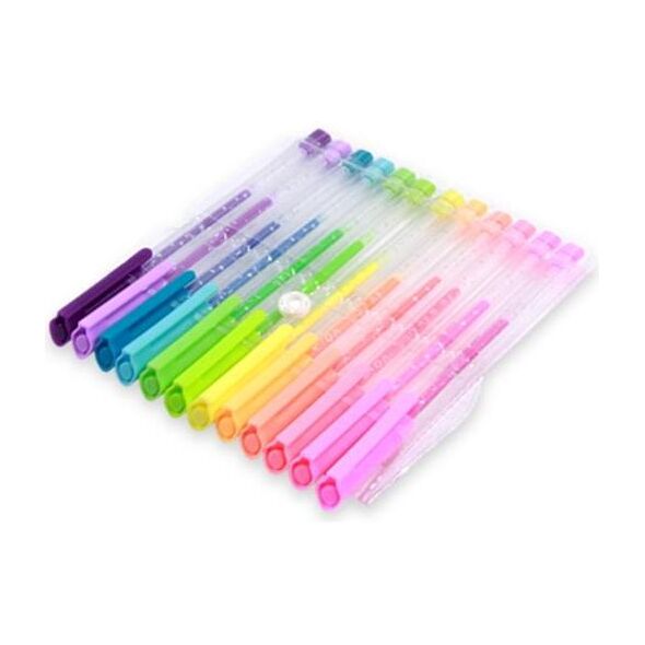 Polsirhurt Żelopis fluo 12 kolorów premium (2012-12)
