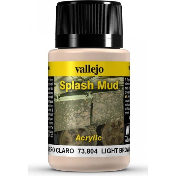 Vallejo Light Brown Splash Mud 40 ml