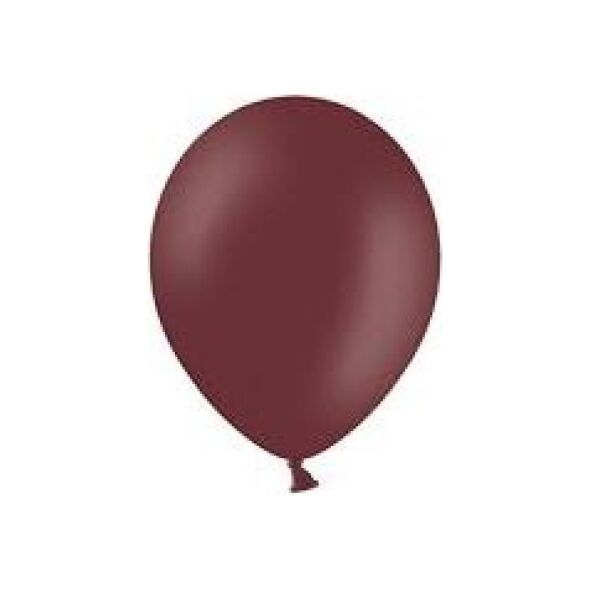 Arpex Balony pastelowe 10" bordowe