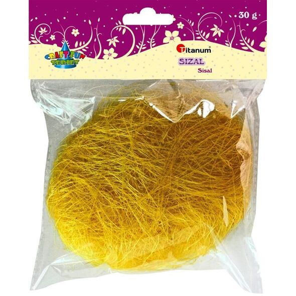 Titanum Sisal Grass 30g żółty