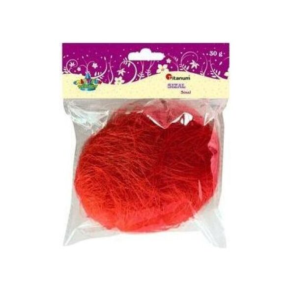Titanum Sisal Grass 30g czerwony